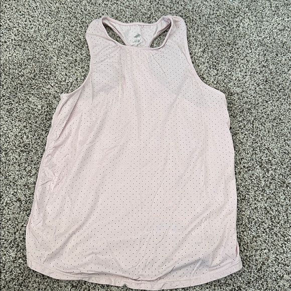 Rabbit Running Light Pink Racerback Tank Top - Picture 1 of 8